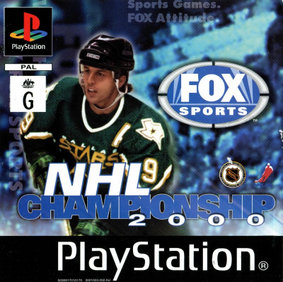 Pochette NHL Championship 2000 version PlayStation