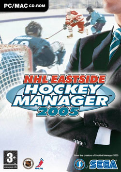 Pochette NHL Eastside Hockey Manager 2005 version PC Windows