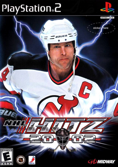 Pochette NHL Hitz 20-02 version PlayStation 2