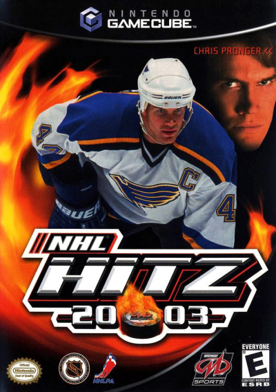 Pochette NHL Hitz 20-03 version GameCube
