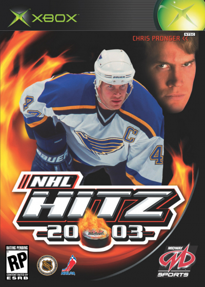 Pochette NHL Hitz 20-03 version Xbox
