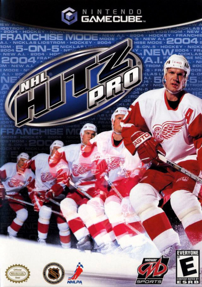 Pochette NHL Hitz Pro version GameCube