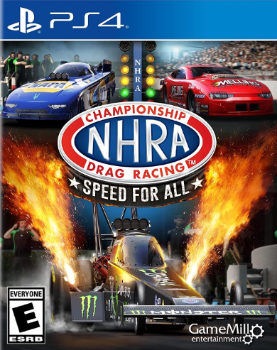 Pochette NHRA Championship Drag Racing : Speed For All version PlayStation 4