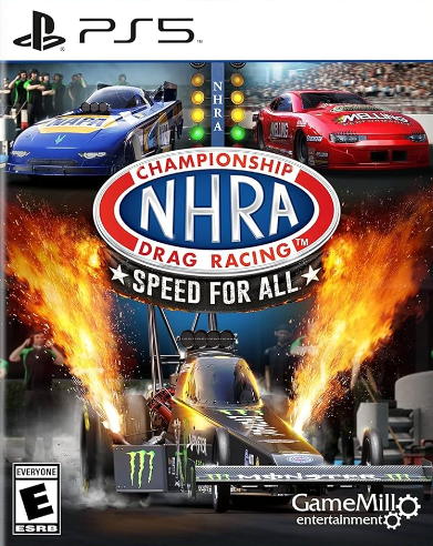 Pochette NHRA Championship Drag Racing : Speed For All version PlayStation 5