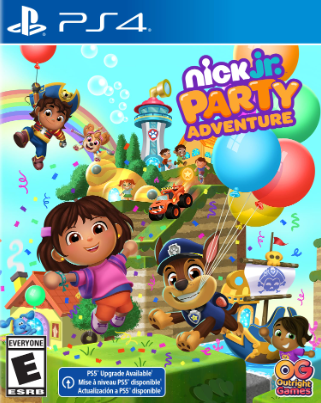 Pochette Nick Jr. Party Adventure version PlayStation 4