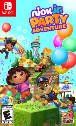 Pochette Nick Jr. Party Adventure version Switch