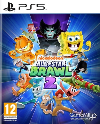 Pochette Nickelodeon All-Star Brawl 2 version PlayStation 5