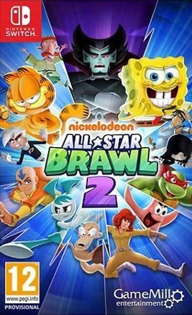 Pochette Nickelodeon All-Star Brawl 2 version Switch