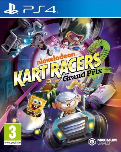 Pochette Nickelodeon Kart Racers 2 : Grand Prix version PlayStation 4