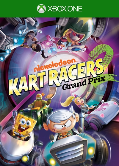 Pochette Nickelodeon Kart Racers 2 : Grand Prix version Xbox One