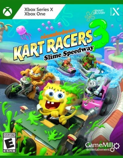 Pochette Nickelodeon Kart Racers 3 : Slime Speedway version Xbox One