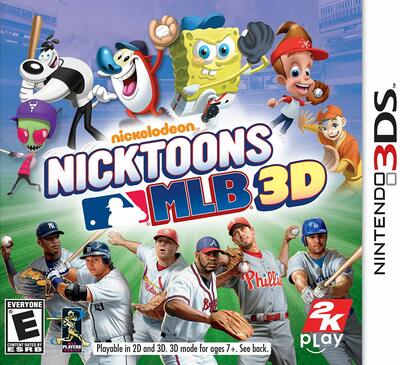 Pochette Nicktoons MLB version 3DS