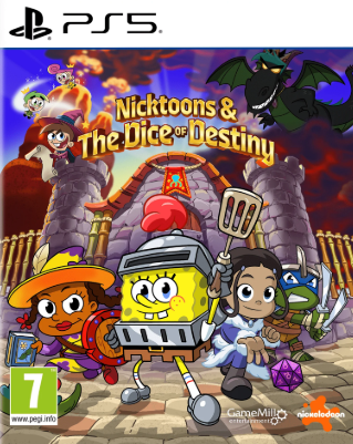 Pochette Nicktoons & The Dice of Destiny version PlayStation 5