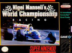 Pochette Nigel Mansell's World Championship version Super Nintendo