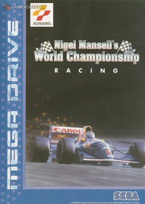 Pochette Nigel Mansell's World Championship version Megadrive