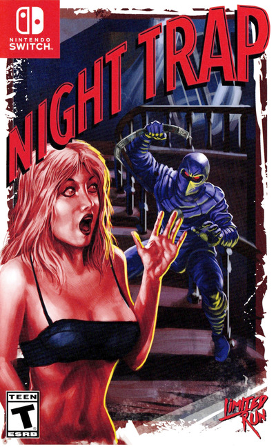 Pochette Night Trap version Switch