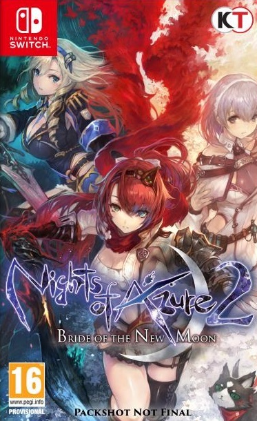 Pochette Nights of Azure 2 : Bride of the New Moon version Switch