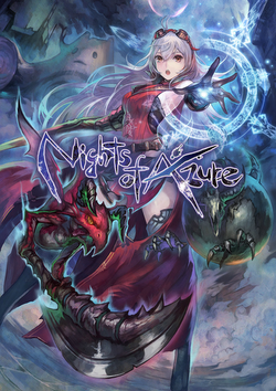 Pochette Nights of Azure version PC Windows