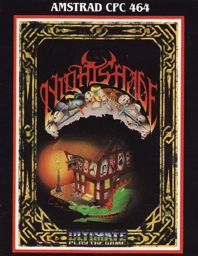 Pochette Nightshade version Amstrad CPC
