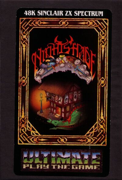 Pochette Nightshade version ZX Spectrum