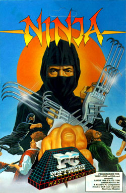 Pochette Ninja version PC MS-DOS