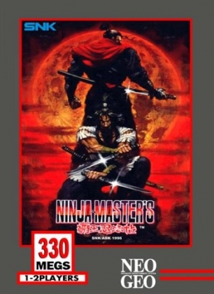 Pochette Ninja Master's version Neo Geo