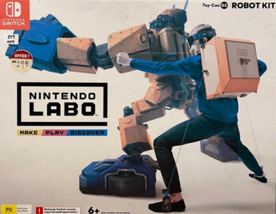 Pochette Nintendo Labo Toy-Con 02 : Kit robot version Switch