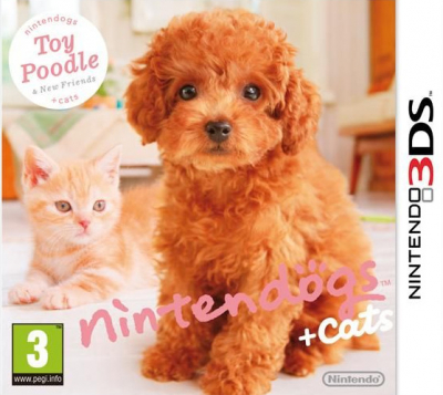 Pochette Nintendogs + Cats : Caniche Toy et ses nouveaux amis version 3DS