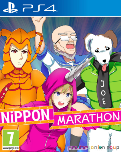 Pochette Nippon Marathon version PlayStation 4
