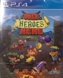 Pochette No Heroes Here version PlayStation 4