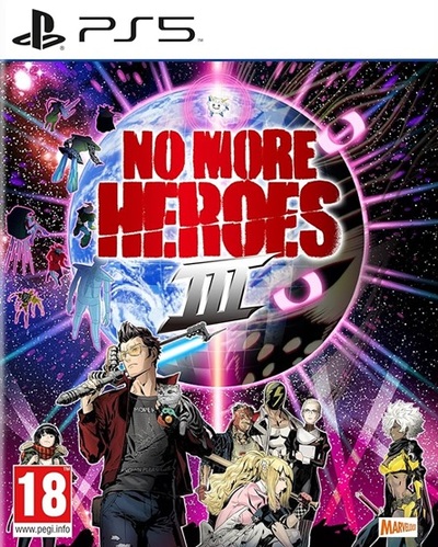 Pochette No More Heroes III version PlayStation 5