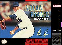 Pochette Nolan Ryan's Baseball version Super Nintendo