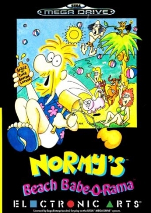 Pochette Normy's Beach Babe-o-Rama version Megadrive