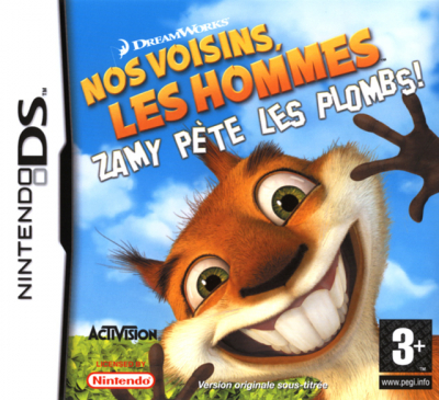 Pochette Nos voisins, les Hommes : Zamy pète les plombs! version DS