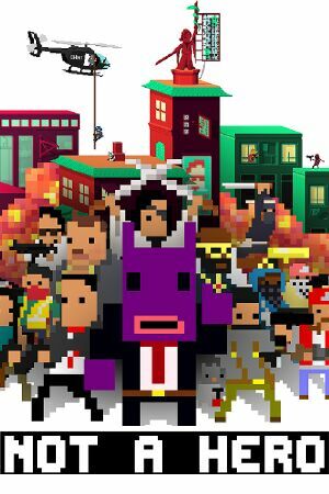 Pochette Not a Hero version PlayStation 4