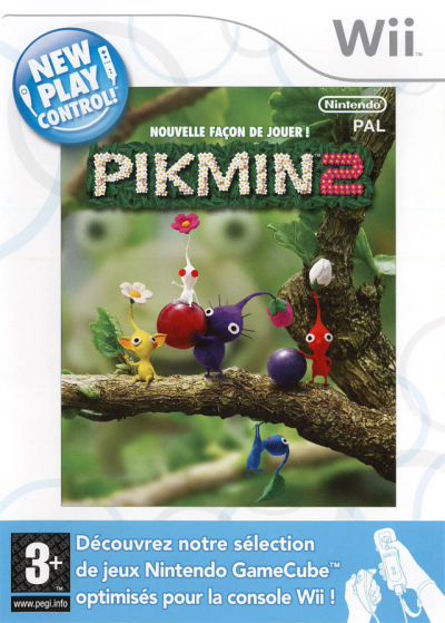 Pochette Nouvelle Façon de Jouer ! Pikmin 2 version Wii