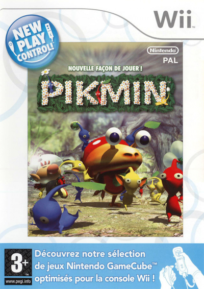Pochette Nouvelle Façon de Jouer ! Pikmin version Wii