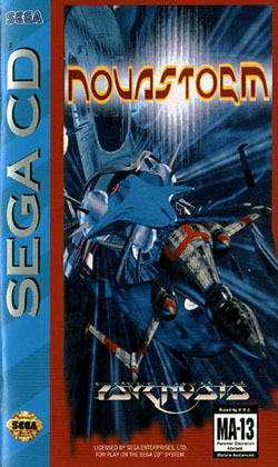 Pochette Novastorm version Mega-CD