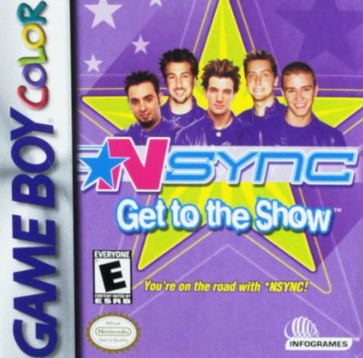 Pochette NSYNC : Get to the Show version GameBoy/Color