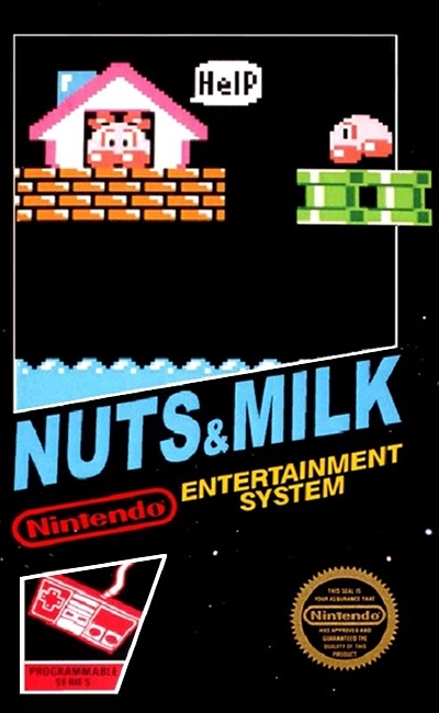 Pochette Nuts & Milk version NES