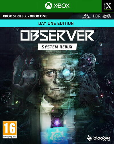 Pochette Observer : System Redux version Xbox Series X/S