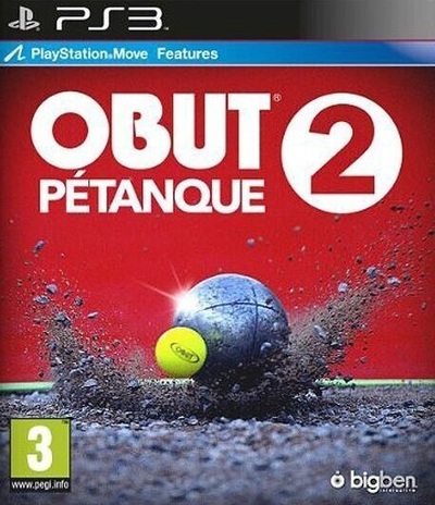 Pochette Obut Pétanque 2 version PlayStation 3