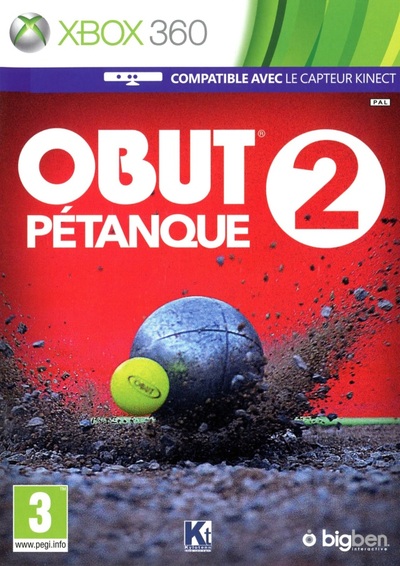 Pochette Obut Pétanque 2 version Xbox 360