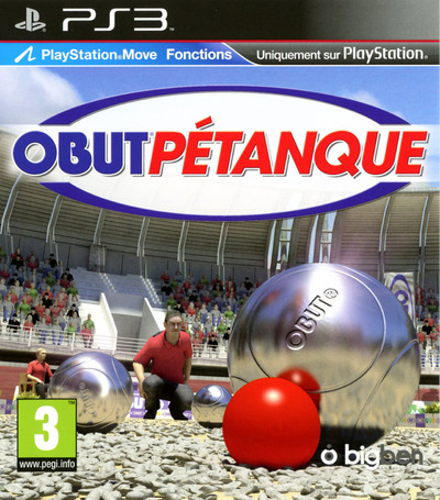 Pochette Obut Pétanque version PlayStation 3