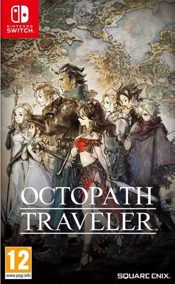 Pochette Octopath Traveler version Switch