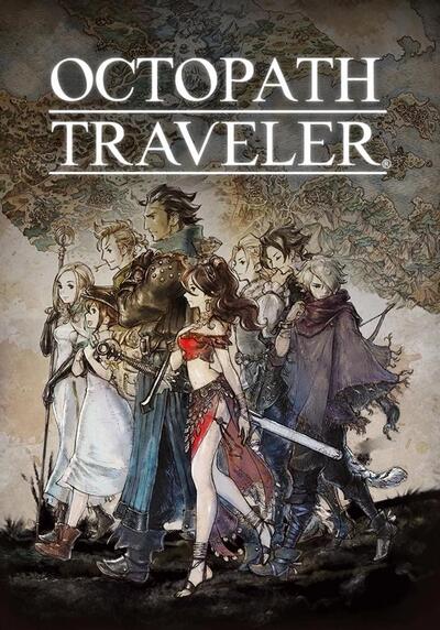 Pochette Octopath Traveler version Stadia