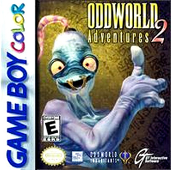 Pochette Oddworld Adventures 2 version GameBoy/Color
