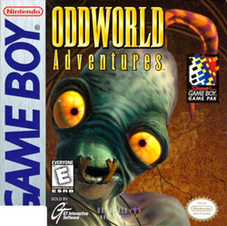 Pochette Oddworld Adventures version GameBoy/Color