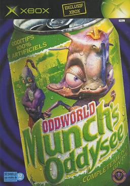 Pochette Oddworld : Munch's Oddysee version Xbox