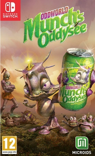 Pochette Oddworld : Munch's Oddysee version Switch